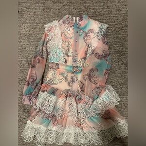 Floral Lace dress size xs